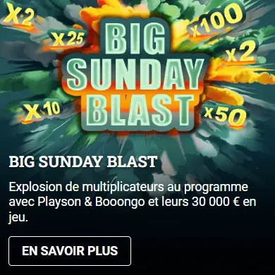BIG SUNDAY BLAST