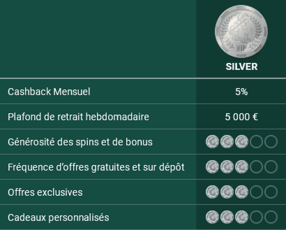 Niveau VIP Silver